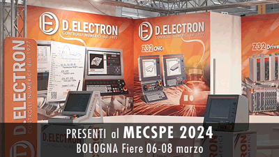  Stand DELECTRON al MECSPE Bologna 06-08 marzo 2024