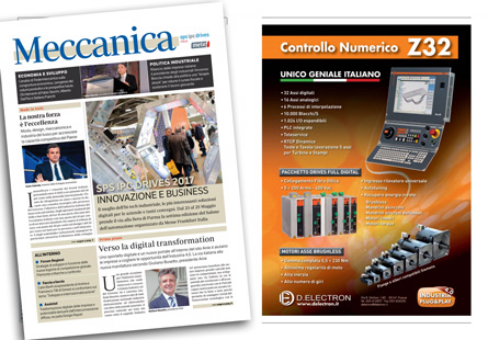 DElectron rivista MECCANICA - SPS IPC DRIVES