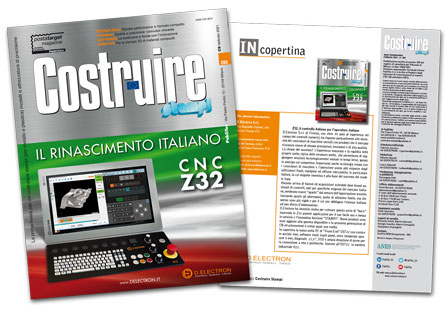 CNC Z32 il controllo italiano per l&rsquo;operatore italiano